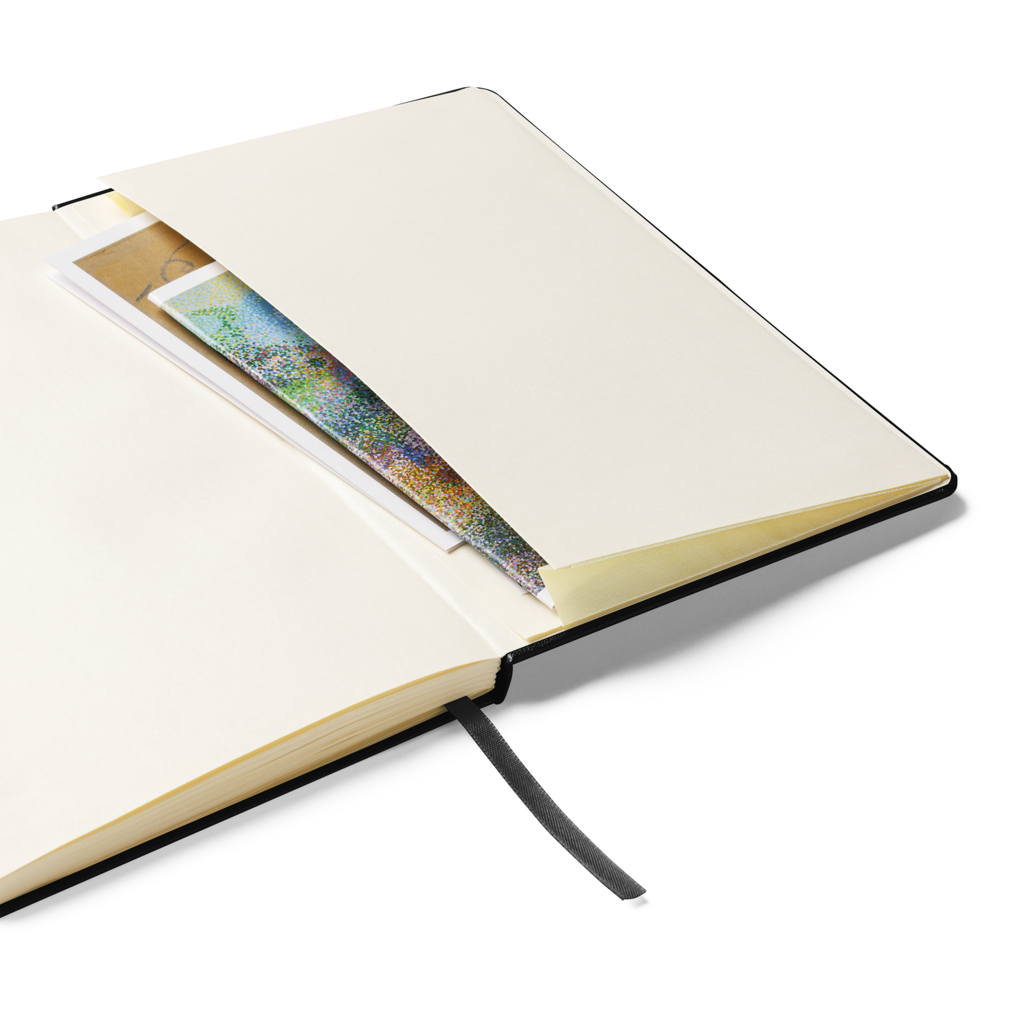 Cuaderno de tapa dura "anciano con rosario"