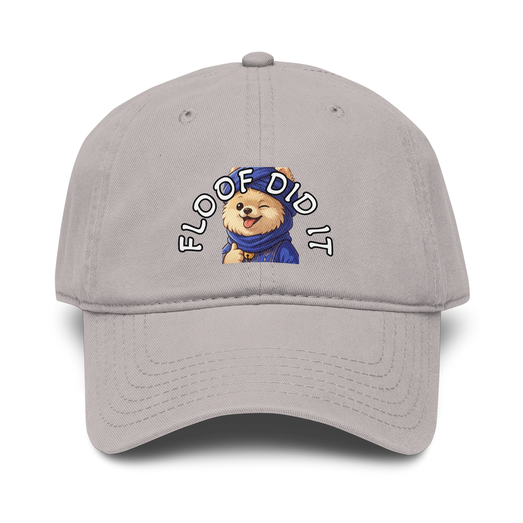 🧢🐶🌪️✨ Gorra de béisbol vintage – “Floof Did It: Sand Storm”