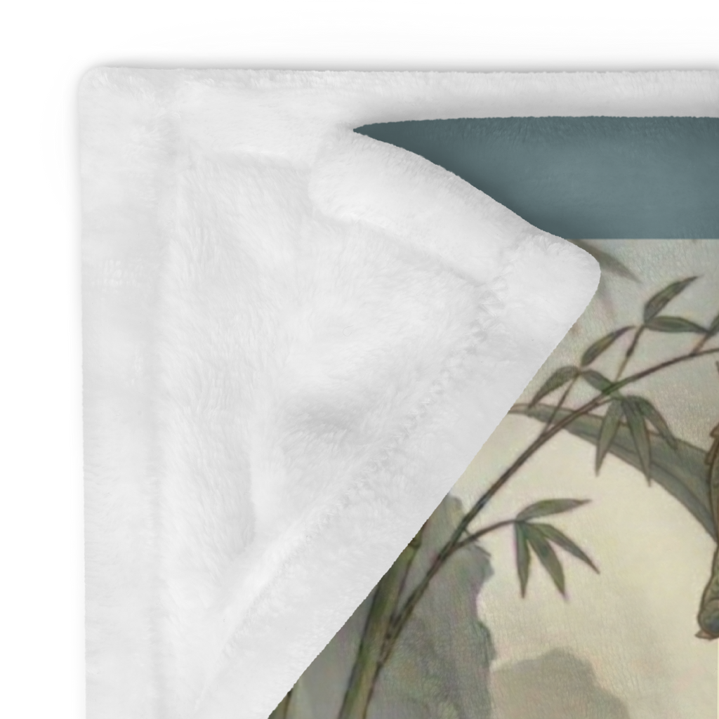 🐶🐉🛋️✨ Manta divertida – “Floof Delivers Dragons”  Calor, fantasía… y entregas legendarias.