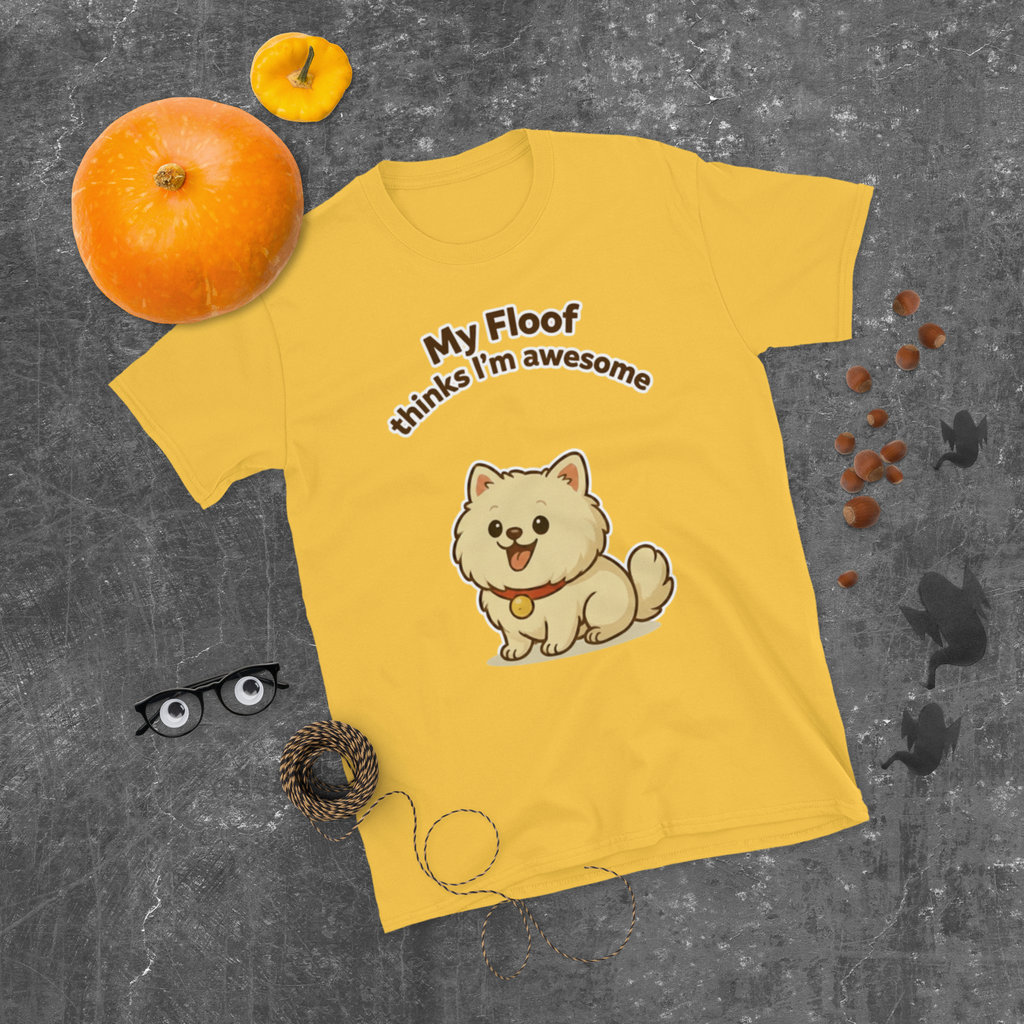 👕🐶😎 T-Shirt – „Mein Flauschball findet mich super“ Und das ist alles, was zählt.
