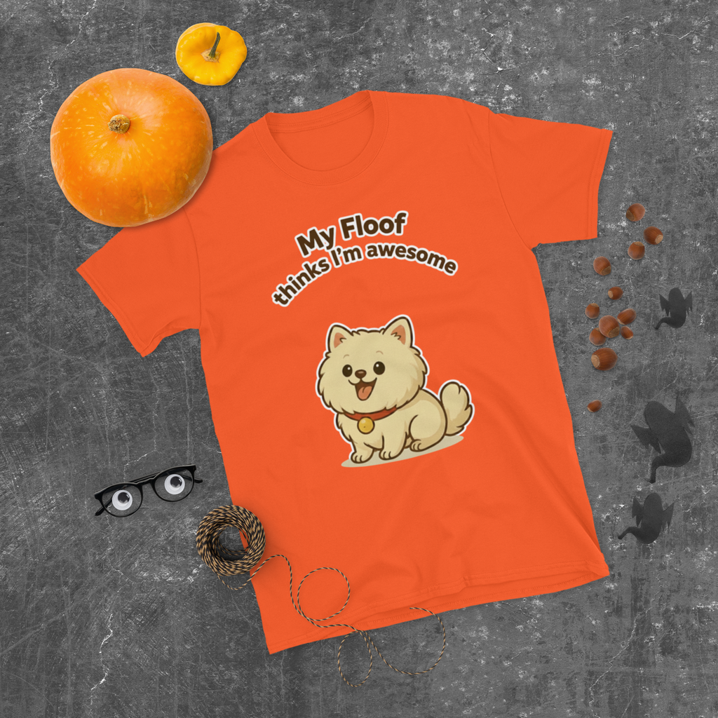 👕🐶😎 T-Shirt – „Mein Flauschball findet mich super“ Und das ist alles, was zählt.