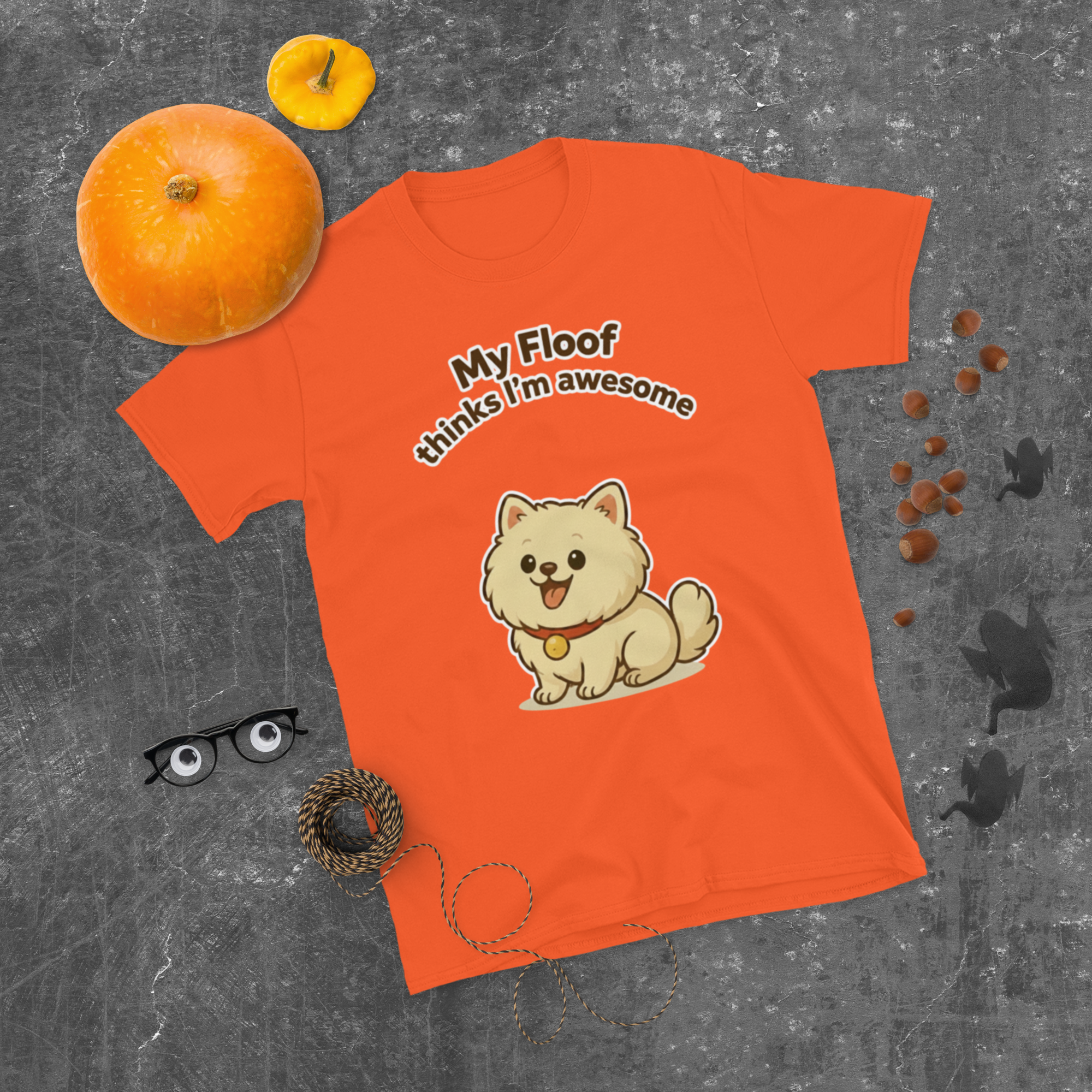 👕🐶😎 T-Shirt – „Mein Flauschball findet mich super“ Und das ist alles, was zählt.