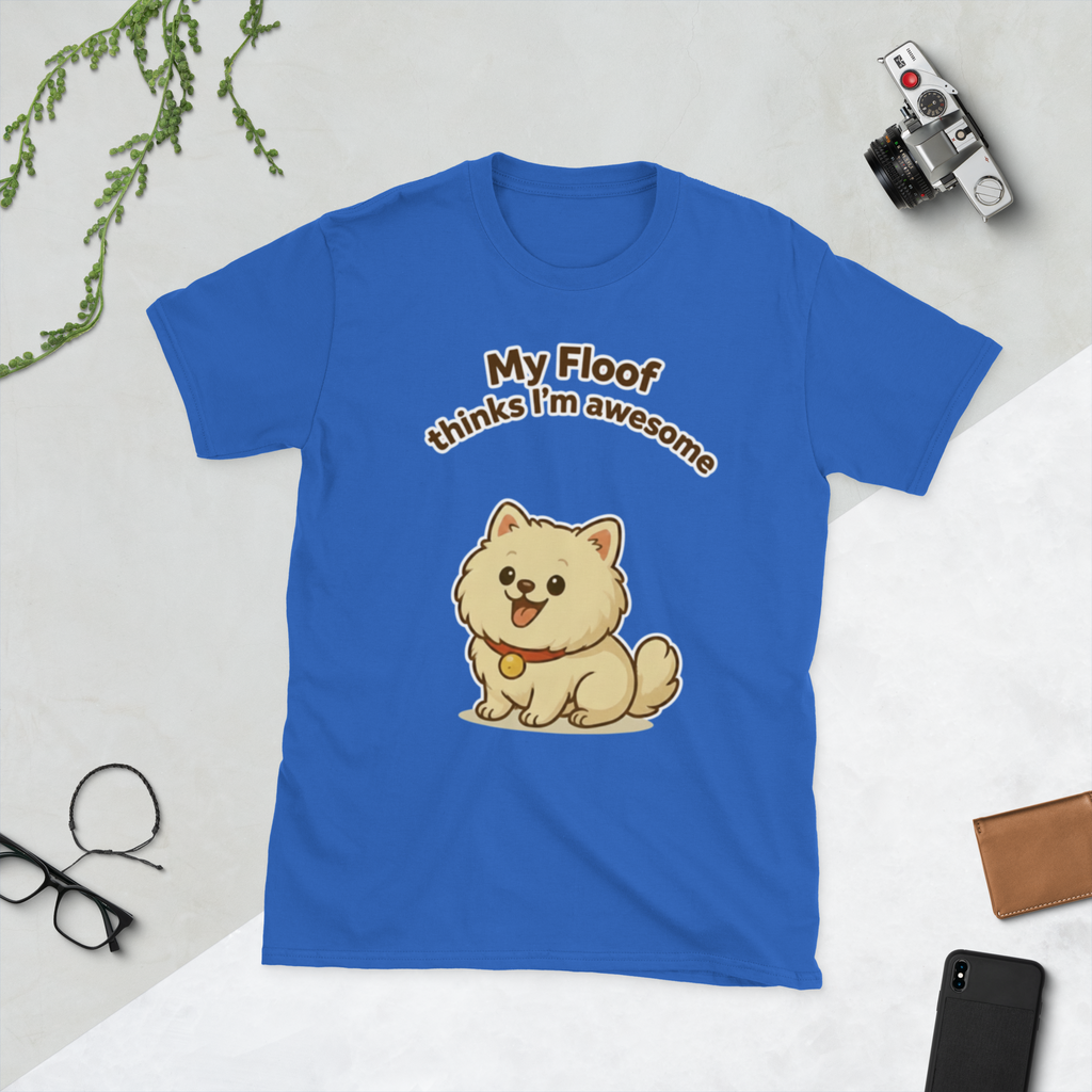 👕🐶😎 T-Shirt – „Mein Flauschball findet mich super“ Und das ist alles, was zählt.