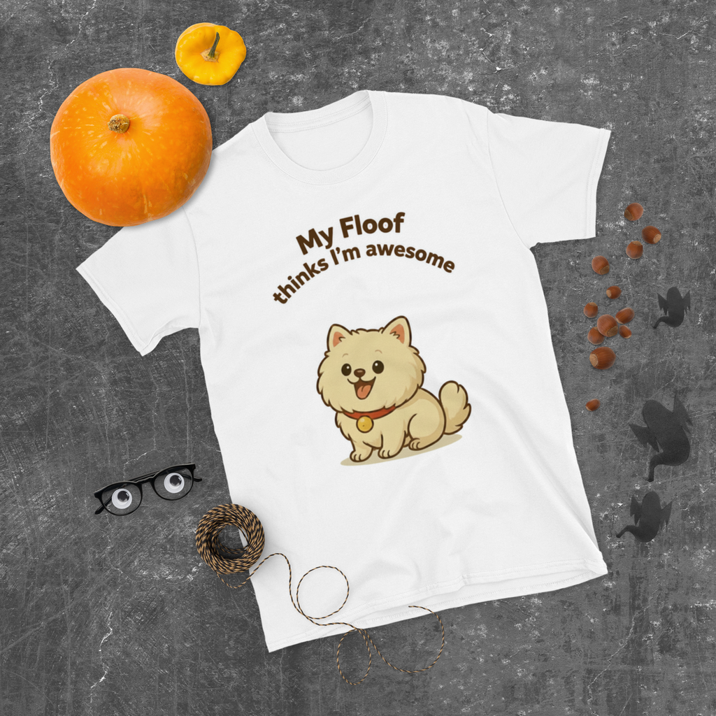 👕🐶😎 T-Shirt – „Mein Flauschball findet mich super“ Und das ist alles, was zählt.