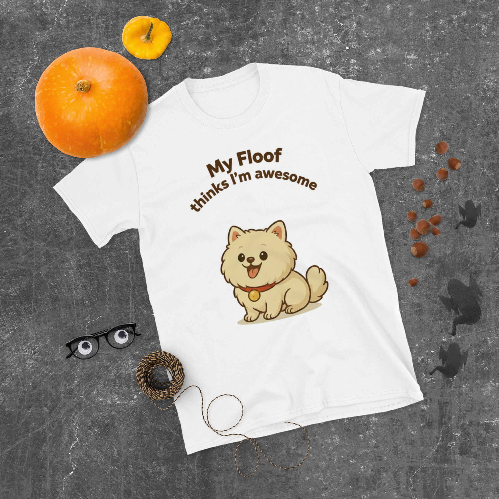 👕🐶😎 T-Shirt – „Mein Flauschball findet mich super“ Und das ist alles, was zählt.