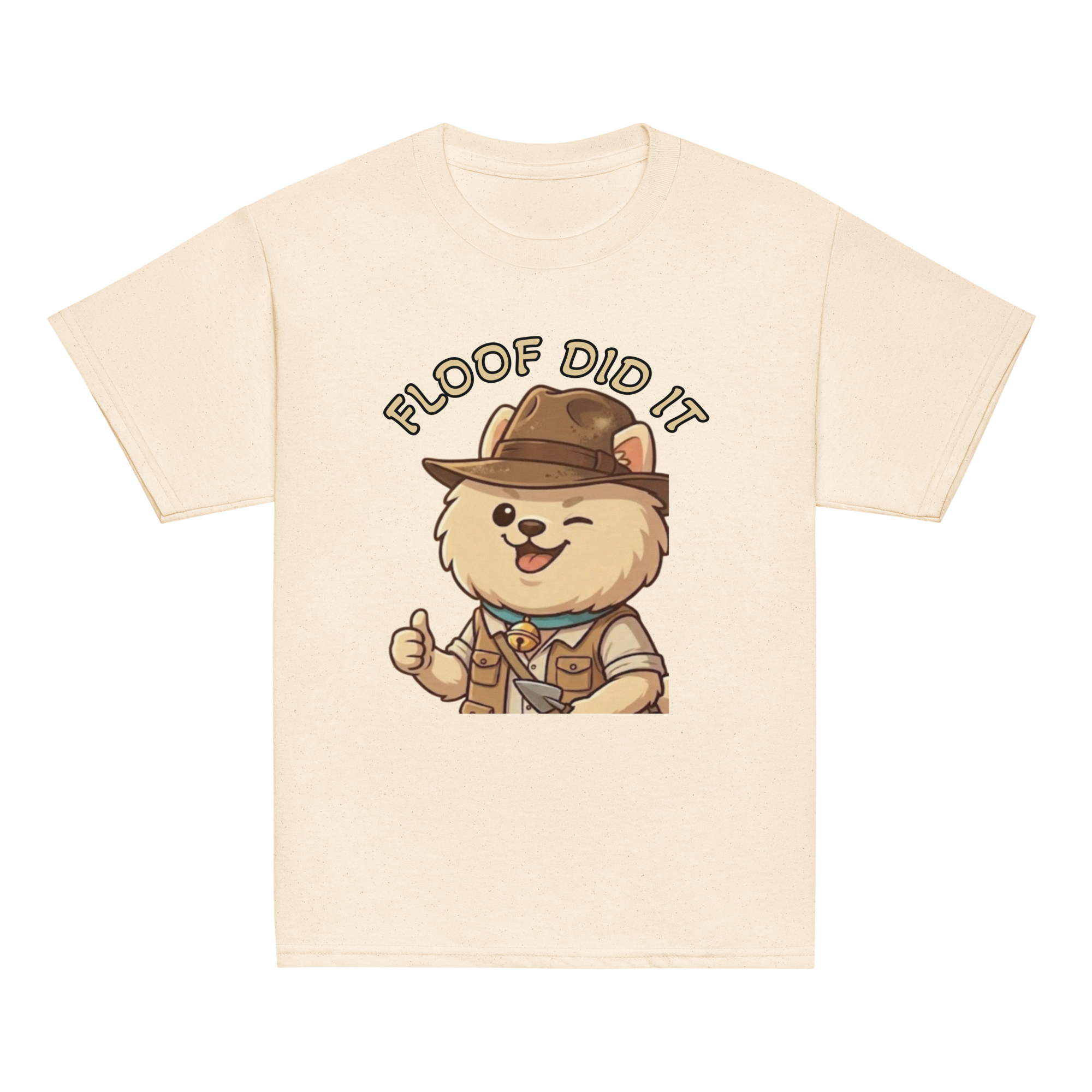 🐶✨👕 Camiseta clásica juvenil – “Floof Did It”