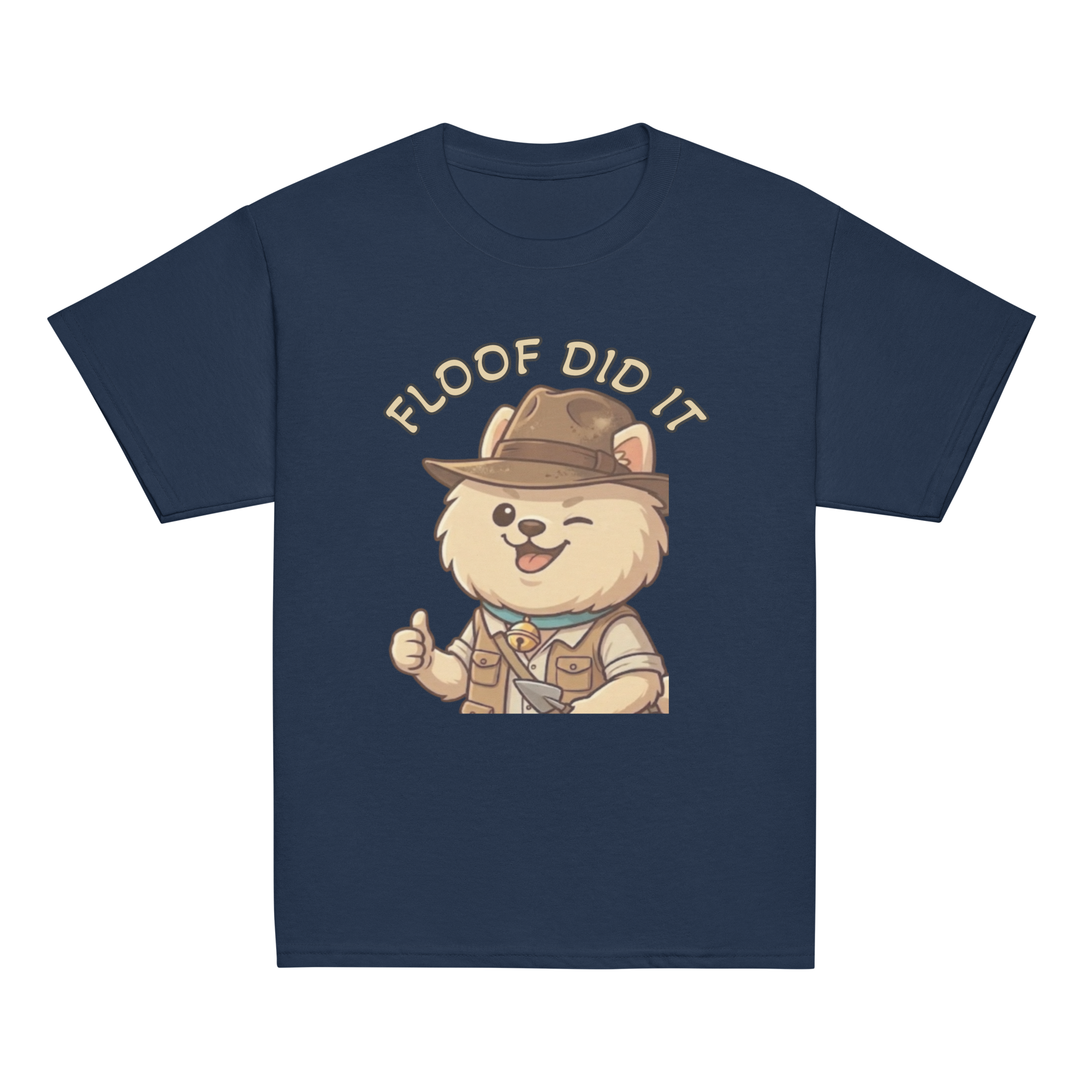 🐶✨👕 Camiseta clásica juvenil – “Floof Did It”