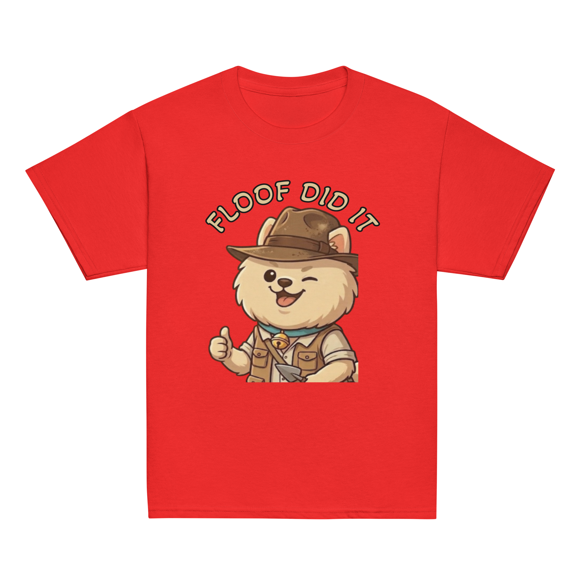 🐶✨👕 Camiseta clásica juvenil – “Floof Did It”