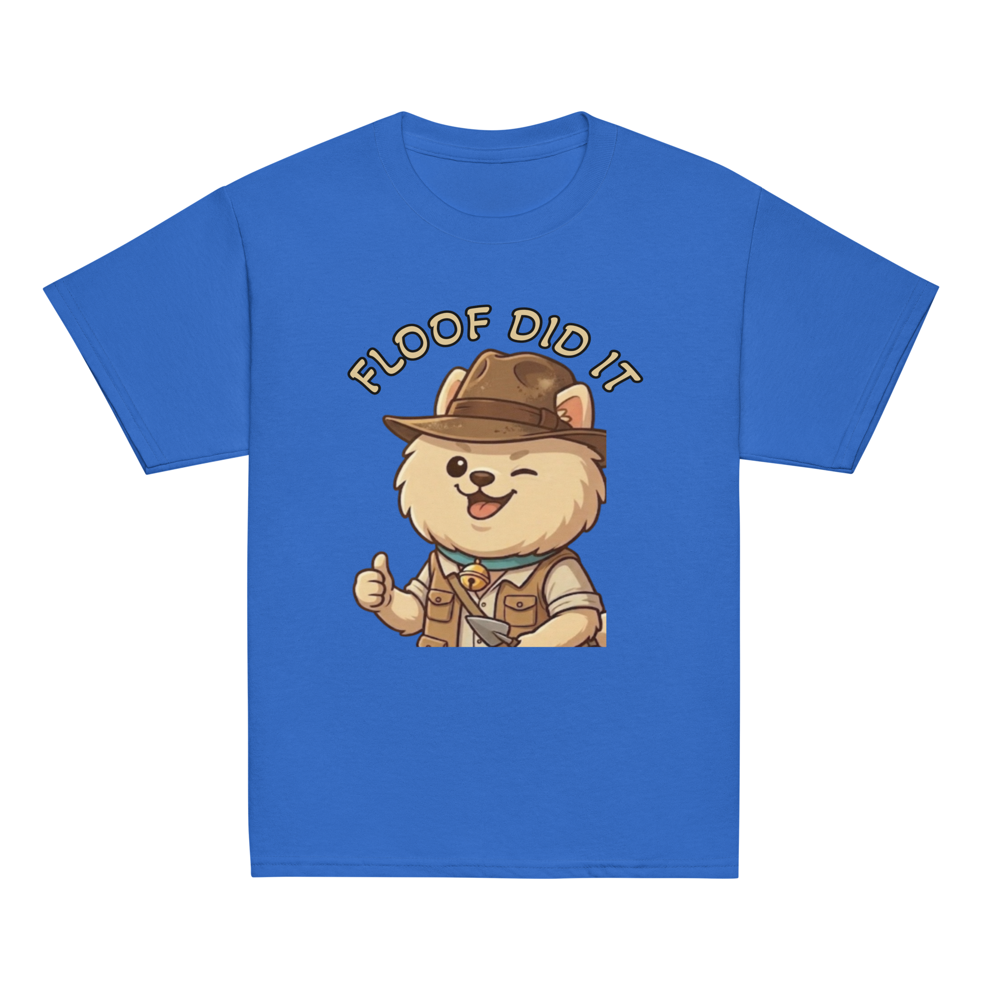 🐶✨👕 Camiseta clásica juvenil – “Floof Did It”